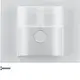 Berker 85341277 bewegingsmelder opzetstuk 1,1m comfort K5 aluminium