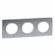 Schneider S530806J afdekraam 3v odt aluminium