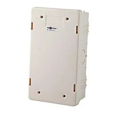 Power 2070 010 lasdoos universeel 16/19mm incl. blinddeksel 125x74x45mm creme