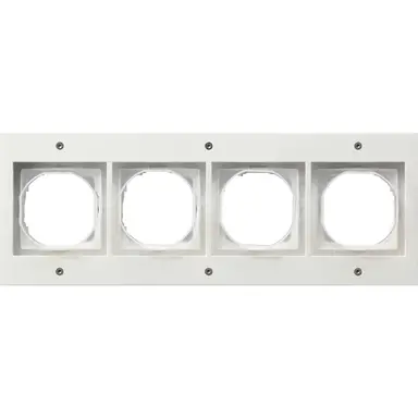 Gira 021466 afdekraam 4-voudig wit TX44