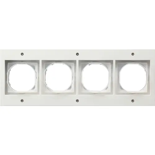 Gira 021466 afdekraam 4-voudig wit TX44
