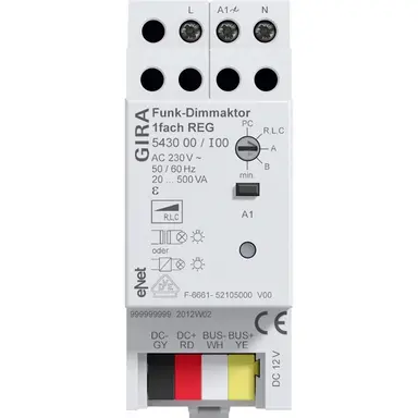 Gira 543000 dimactor enkelvoudig 20 - 500 Watt eNet