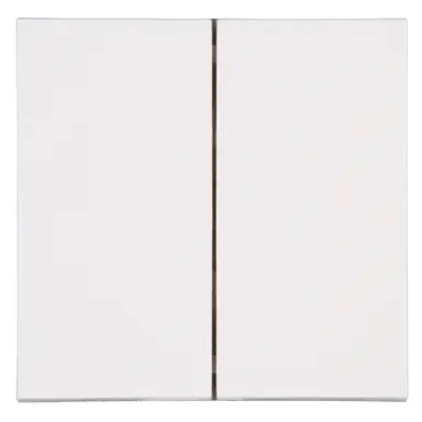 Kopp 827029008 Free-control schakelwip 2-voudig voor draadloze wandschakelaar HK07 helder wit glans