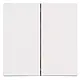 Kopp 827029008 Free-control schakelwip 2-voudig voor draadloze wandschakelaar HK07 helder wit glans