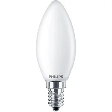 Philips DCFR25WE14 E14 LED-lamp 2,2 Watt mat (vervangt 25 Watt) OP=OP