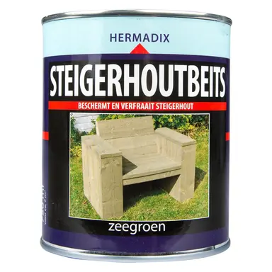 Hermadix 25.231.01 steigerhoutbeits zeegroen 750ml OP=OP