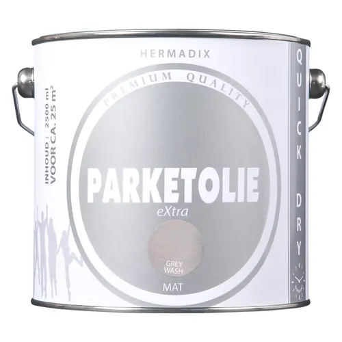 Hermadix 25.762.02 parketolie extra grey wash 2500ml OP=OP