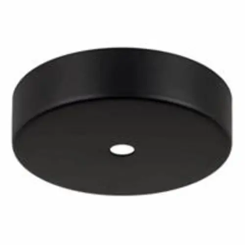Bailey 139701 plafondkap metaal zwart 100x25mm met kunststof trekontlaster