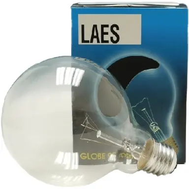 Laes 05890 Globelamp 25w E27 Helder OP=OP