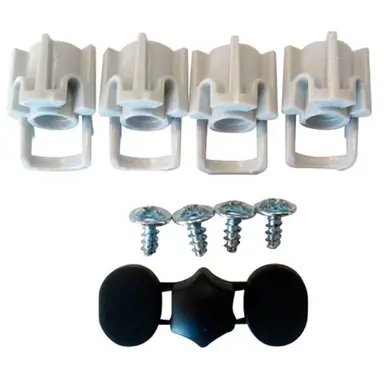 Schneider NSYTBPASBS zelfdraadsnijdende schroef set van 4 stuks