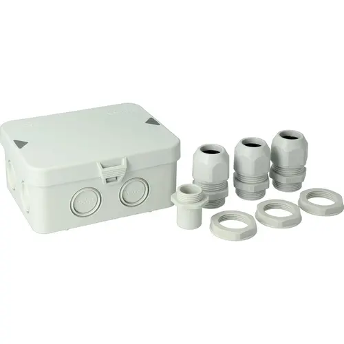 Attema AT2561 IP65 kabeldoos 95x120x45mm met M25 nylon wartels
