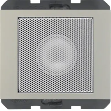 Berker 28827004 luidspreker K5 edelstaal
