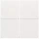 Niko 101-00060 tweevoudige toets voor draadloze wandzender white