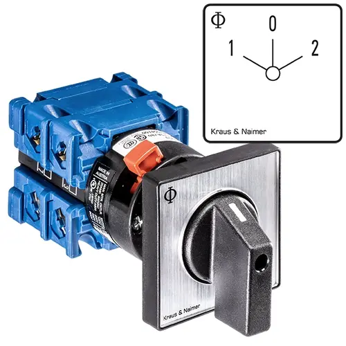 Kraus en Naimer CH10A401FT2 Besturingsschakelaar 20A 3p 3-