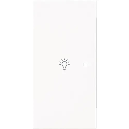 Busch-Jaeger 6231-21-44G bedieningswip links symbool licht tbv bedieningselement flex 2-voudig Art Linear studiowit glans