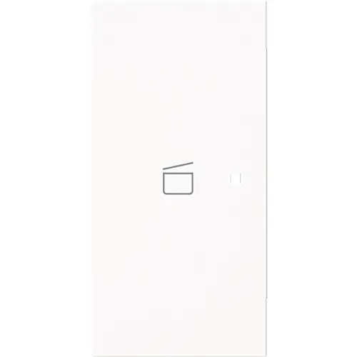Busch-Jaeger 6233-21-44G bedieningswip links symbool scene tbv bedieningselement flex 2-voudig Art Linear studiowit glans