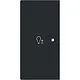 Busch-Jaeger 6234-21-45M bedieningswip links symbool dimmer tbv bedieningselement flex 2-voudig Art Linear zwart mat