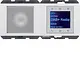 Berker 29807009 radio touch met luidspreker DAB+ K1 wit