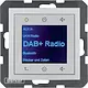 Berker 29841404 radio touch DAB+ S1/B3/B7 aluminium mat