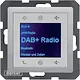 Berker 29846084 radio touch DAB+ Q1/Q3/Q7 aluminium