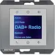 Berker 29847004 radio touch DAB+ K5 edelstaal gelakt