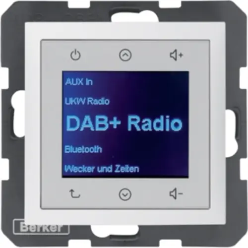 Berker 29849909 radio touch DAB+ S1/B3/B7 wit mat