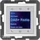 Berker 29849909 radio touch DAB+ S1/B3/B7 wit mat