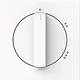 Busch-Jaeger 2542 DR/02-44M draaiknop driestandenschakelaar Art Linear studiowit mat