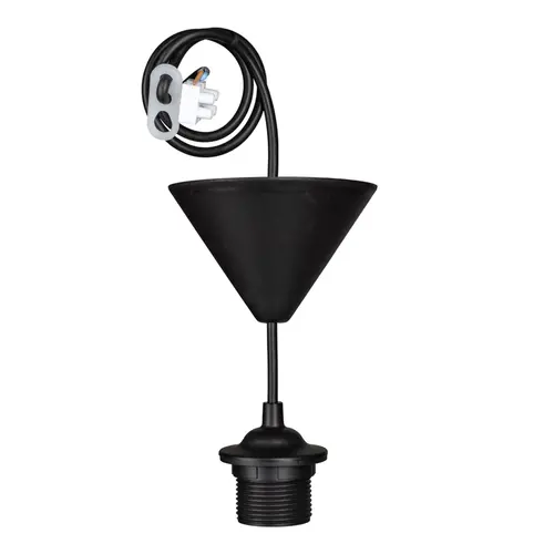 Bailey 141578 snoerpendel E27 140 cm zwart
