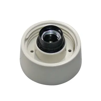 Corodex 2230645PW schroefrand E27 max 60 Watt recht wit