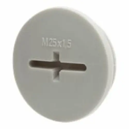 Wiska EVSG25 blindstop kabelinvoer M25 IP56 grijs