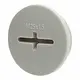 Wiska EVSG25 blindstop kabelinvoer M25 IP56 grijs