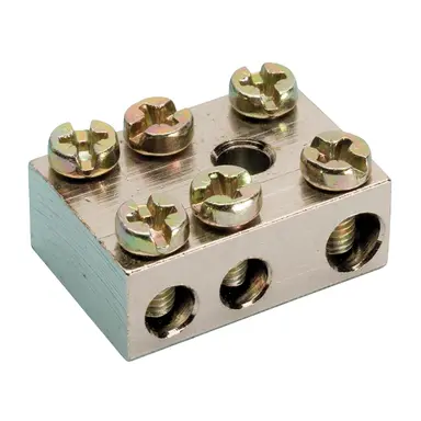 JMV 200040 TYPE B aardblok 3-voudig 1 x 25mm² en 2x 6 mm²