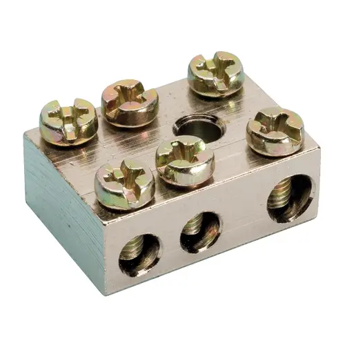 JMV 200040 TYPE B aardblok 3-voudig 1 x 25mm² en 2x 6 mm²