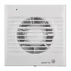 Soler & Palau DECOR-100 CRZ muurinbouwventilator met instelbare nalooptimer DECOR - 100 CRZ wit