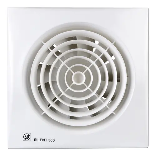 Soler & Palau SILENT 300 CRZ muurinbouwventilator met instelbare nalooptimer wit