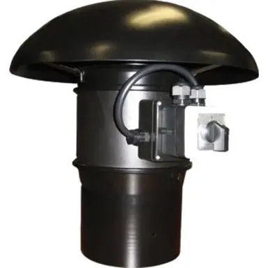 Soler & Palau TH-500/125 dakventilator wisselspanning 125mm 440m3 230V zwart