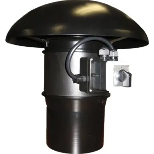 Soler & Palau TH-500/125 dakventilator wisselspanning 125mm 440m3 230V zwart