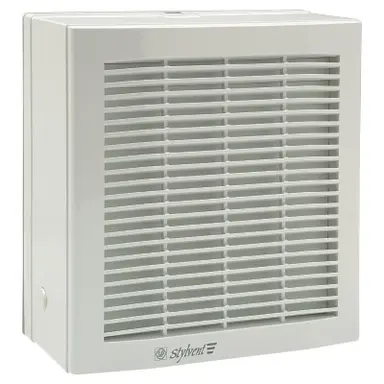 Soler & Palau HV-300 RC muurventilator met automatische jaloezieklep en afstandbediening 330mm 1100m3
