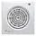 Soler & Palau SILENT 100 CRIZ muurinbouwventilator met timer en inschakelvertraging SILENT - 100 CRIZ wit