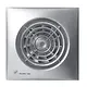 Soler & Palau SILENT-100 CRIZ SILVER muurinbouwventilator met timer en inschakelvertraging zilver