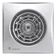 Soler & Palau SILENT-200 CZ SILVER muurventilator met terugslagklep 116mm 180m3 zilver