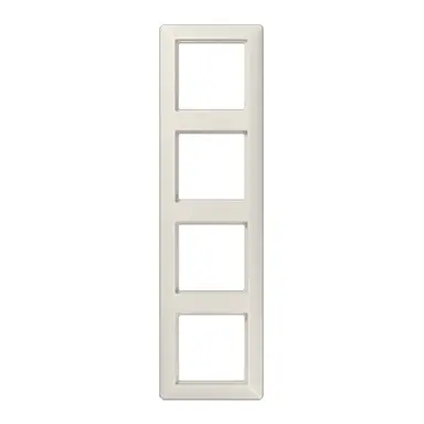 JUNG AS 584 afdekraam 4-voudig AS500 creme