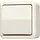 JUNG 606 A opbouw wisselschakelaar 10A AP600 creme