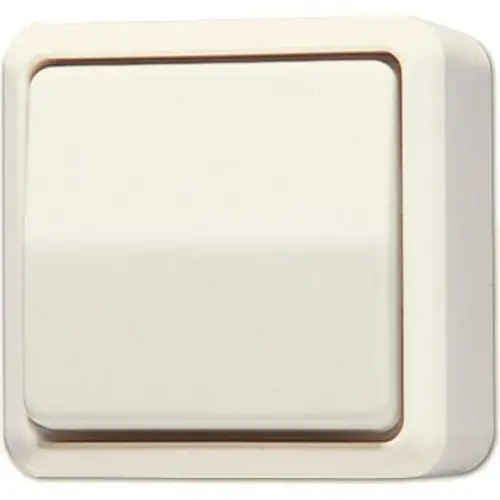 JUNG 606 A opbouw wisselschakelaar 10A AP600 creme
