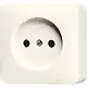 JUNG 611 A opbouw wandcontactdoos zonder randaarde AP600 creme