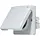 JUNG 620 N wandcontactdoos randaarde met klapdeksel tbv opbouw IP44 WG600