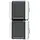 JUNG 822 N wandcontactdoos 2-voudig randaarde zonder onderbak verticaal opbouw IP44 WG800