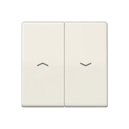 JUNG AS 591-5 P wip 2-voudig met pijlsymbolen tbv jaloezieschakelaar AS500 creme