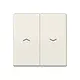 JUNG AS 591-5 P wip 2-voudig met pijlsymbolen tbv jaloezieschakelaar AS500 creme